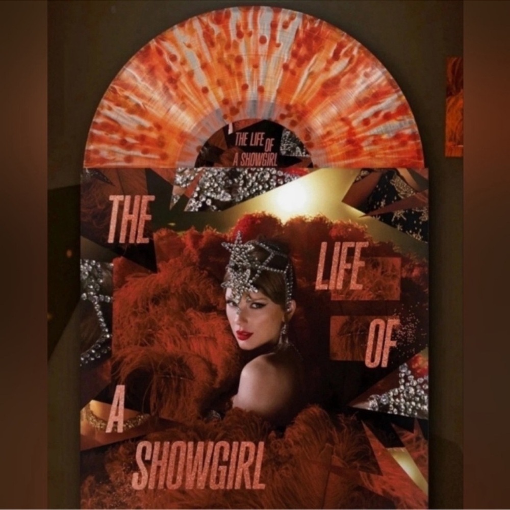 Taylor Swift The Life of a Showgirl The Tiny Bubbles in Champagne Edition Vinyl